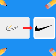 Draw The Logo Of A Famous Brand