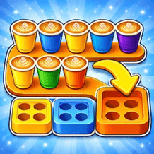 Coffee Blocks Sorting