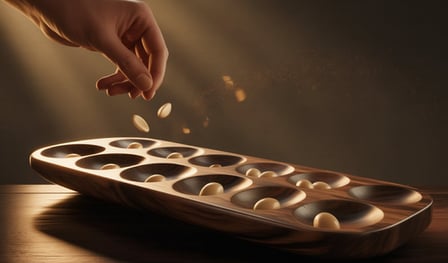 Owari, african strategy game