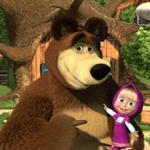 Help Masha: Click and Merge!