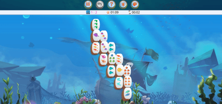 Fantasy Fish World Mahjong - Screenshot 1