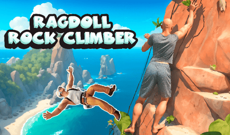 Ragdoll Rock Climber