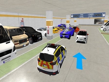 Real Car Parking : Basement Driving Simulation Gam