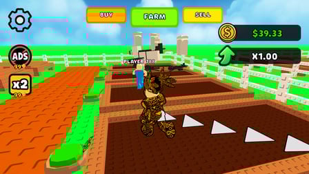 Obby: Brainrot Farm! Evolution 3D +1 Tycoon RNG - Screenshot 2