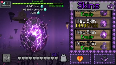 Level Up Ender Dragon: Clicker Evolution - Screenshot 2