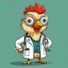 Doctor chicken