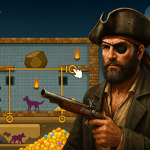 Puzzle: Get to the treasures