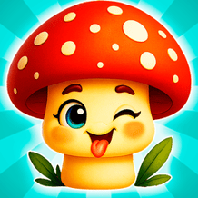 Merge mushrooms: Mushroom World!
