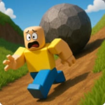 The giant falling rock