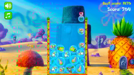 Sponge Bob. Bubble vibe - Screenshot 2