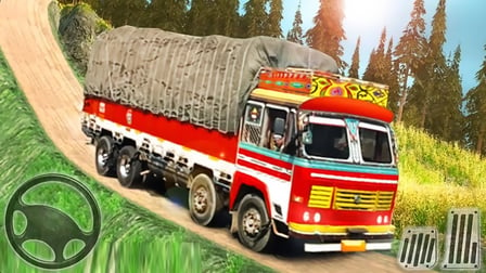 Asian Real Cargo Truck Driver : Offroad Truck Simulator