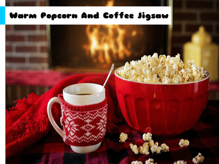 Warm Popcorn And Coffee Jigsaw