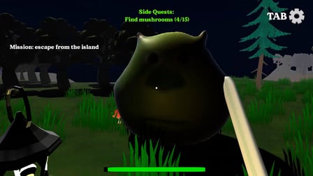 Horror: Escape from the Island with Memes - Screenshot 1