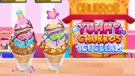 Yummy Churros Ice Cream