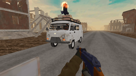 Road Chase: Shooter Realistic Guns - Screenshot 3