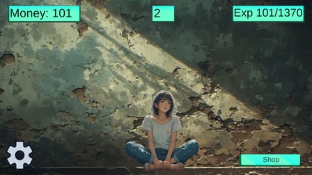 Glow Up Clicker: From Basics to Star - Screenshot 1