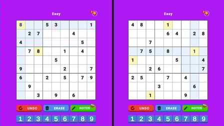 Sudoku: Master of Numbers - Screenshot 1