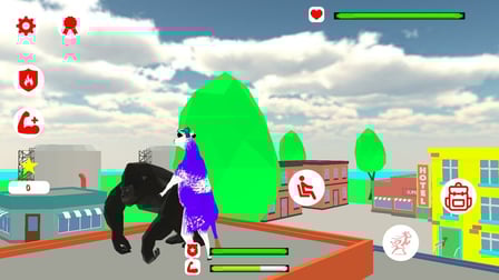 Horns, guns and a helicopter - Screenshot 3