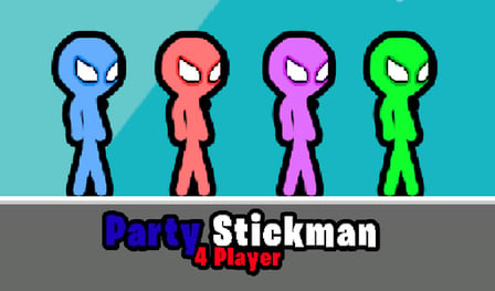 Party Stickman - 4 Player