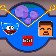 Huggy Wuggy + Noob but in the mine