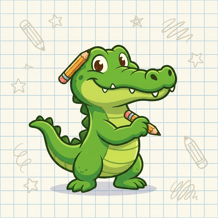 Crocodile Online - Draw and Guess