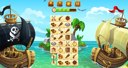 Pirates Tiles Challenge - Screenshot 2