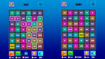 2048 Line Merge - Screenshot 1