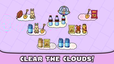 UFO Cloudy Sorting - Screenshot 2
