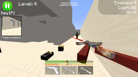 Block - Vape on the Web: 2 Players - Screenshot 3