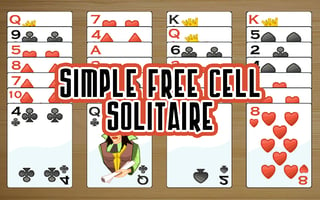 Simple Free Cell Solitaire