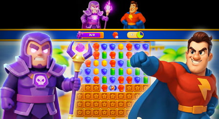 Hero Match - Screenshot 1