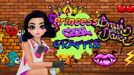 Princess Cool Graffiti