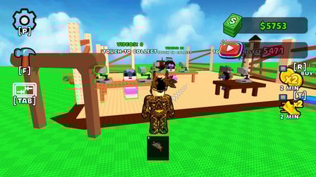 Be a Brainrot Blogger! Obby Magnate Tycoon 3D +1 - Screenshot 2