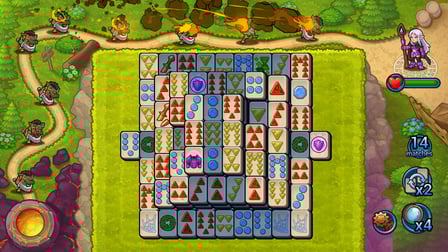 Mahjong and Magic - Screenshot 1