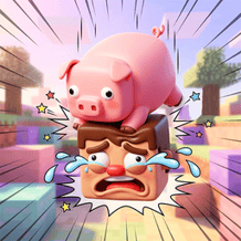 Merge 2048! Noobik: Soft Block Drop