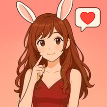 The Bunny Girl who will never leave you