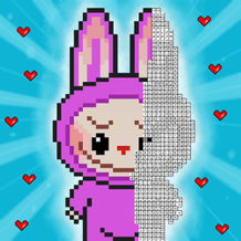 The World By Numbers. Pixel Art