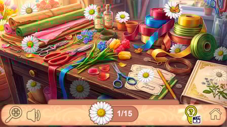 Hidden Objects: Flower Shop - Screenshot 2