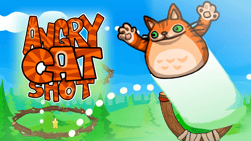Angry Cat Shot