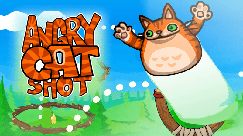 Angry Cat Shot