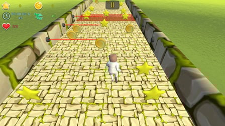 Obby Run: Escape from the Lava - Screenshot 1