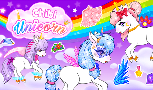 Chibi Unicorn Dress Up — play on 𝐏𝐥𝐚𝐲𝐠𝐚𝐦𝐚 (by Igry dlya devochek)