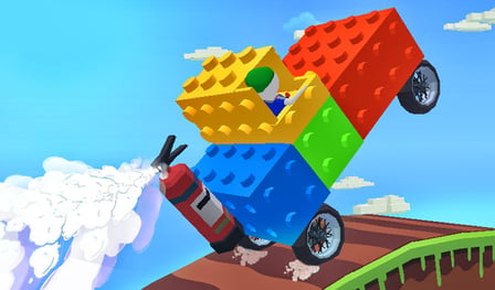 Crafting car out of blocks