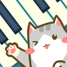 Tiles Cat Piano