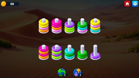 Donut Sort - Screenshot 1