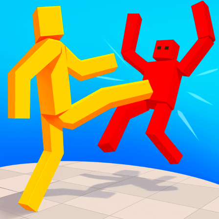 Ragdoll Battle Royale! Throw Down the Enemy!