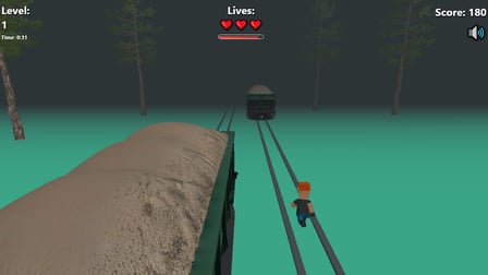 Running From A Hungry Tiger - Screenshot 1