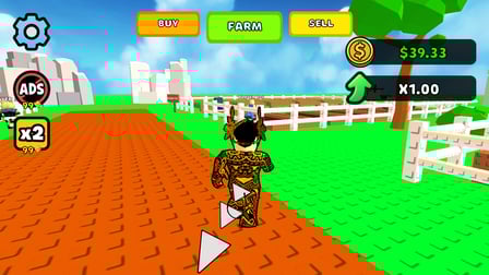 Obby: Brainrot Farm! Evolution 3D +1 Tycoon RNG - Screenshot 1