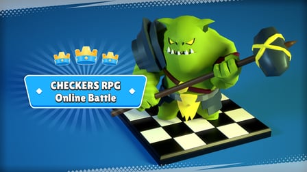 Checkers RPG: Online PvP Battle