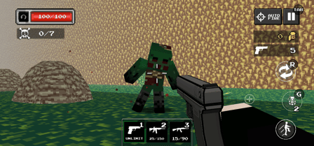 Blocky Guns - Screenshot 2